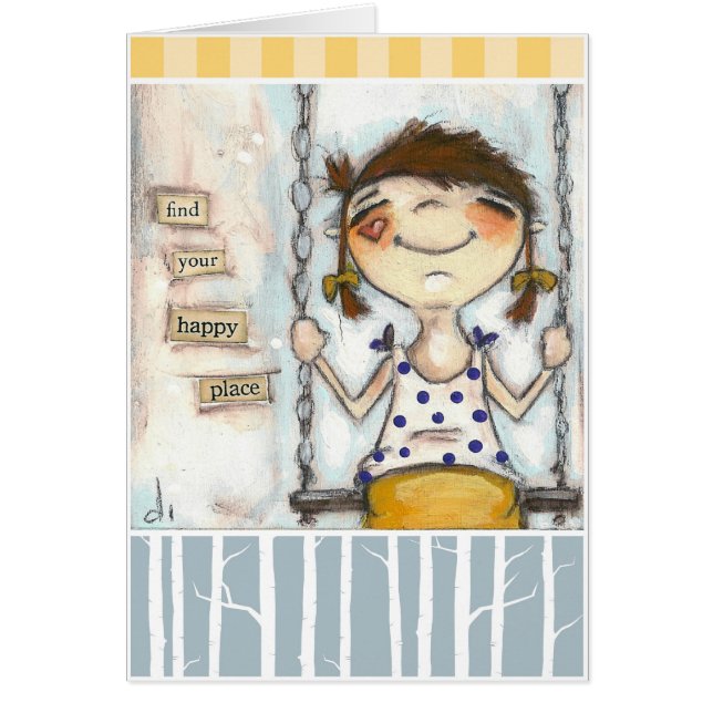 Happy Place - Blank Inside (Front)