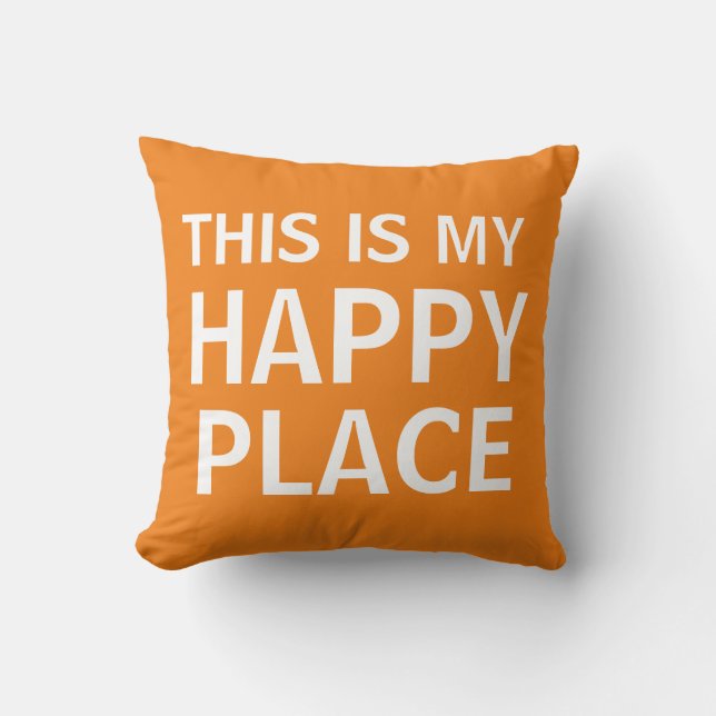 Happy Place Cushion (Front)