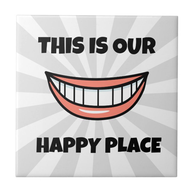 Happy place tile (Front)