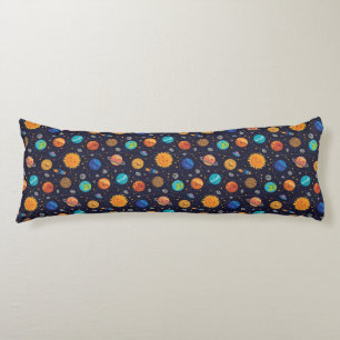 Happy Planets Body Pillow