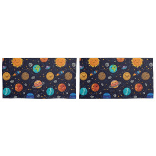 Happy Planets Pillowcases