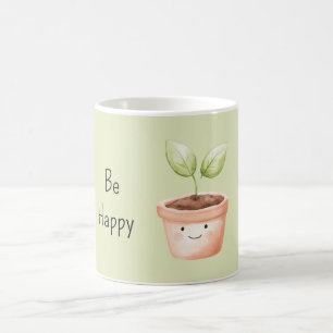 Happy Plant Coffee Mug