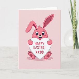 Happy Plush Creature Card