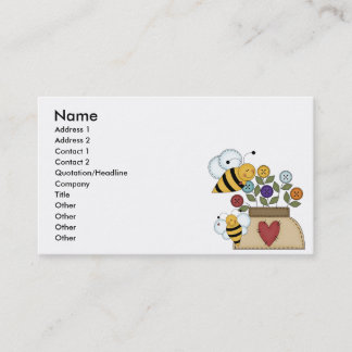 happy pollination business card