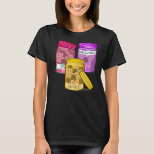 Happy Pomeranian Dog Lover Happiness Premium T-Shirt