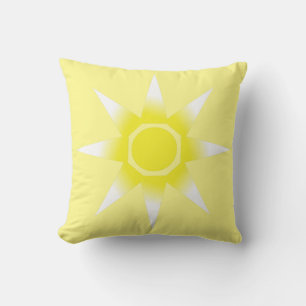 Happy Positive Magic Sun Pillow Cushion