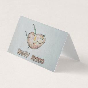 Happy Potato Folded Card