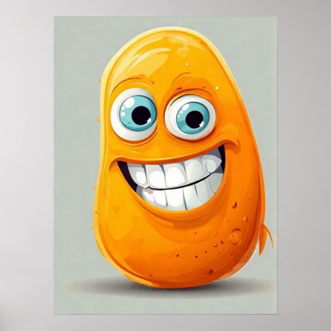 Happy Potato Head Poster (Front)
