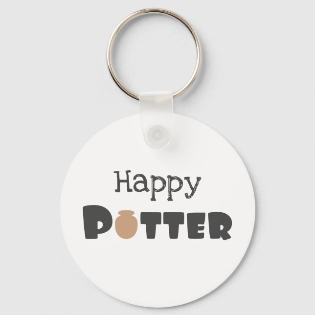 Happy Potter Key Ring (Front)