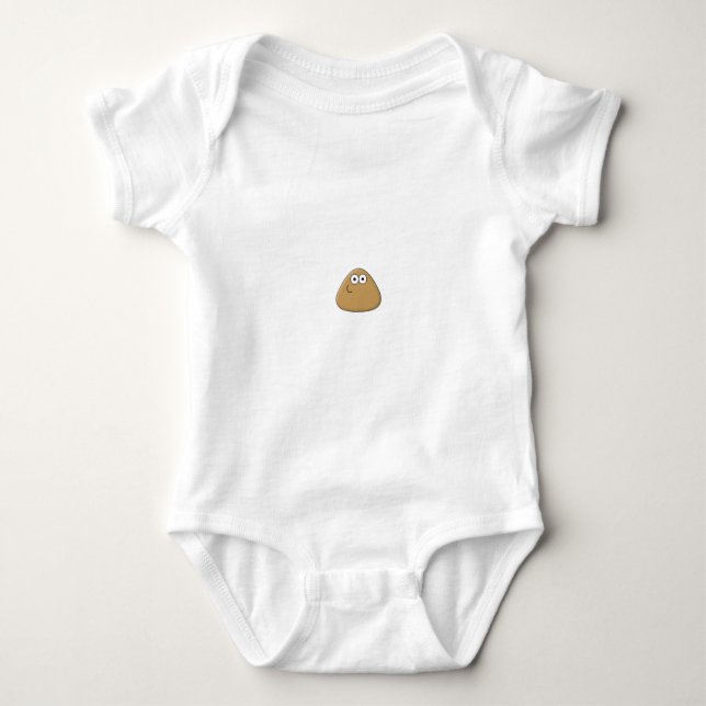 Happy Pou - Baby Bodysuit (Front)