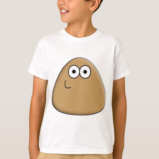 Happy Pou - T-Shirt (Front)