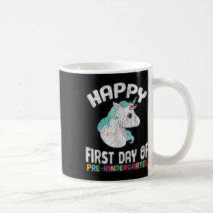 Happy Pre-k First Day Of Preschool Back To School Coffee Mug