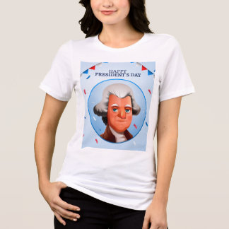 Happy President’s Day T-Shirt Design Tri-Blend Shirt
