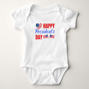 Happy President's Day Baby Bodysuit