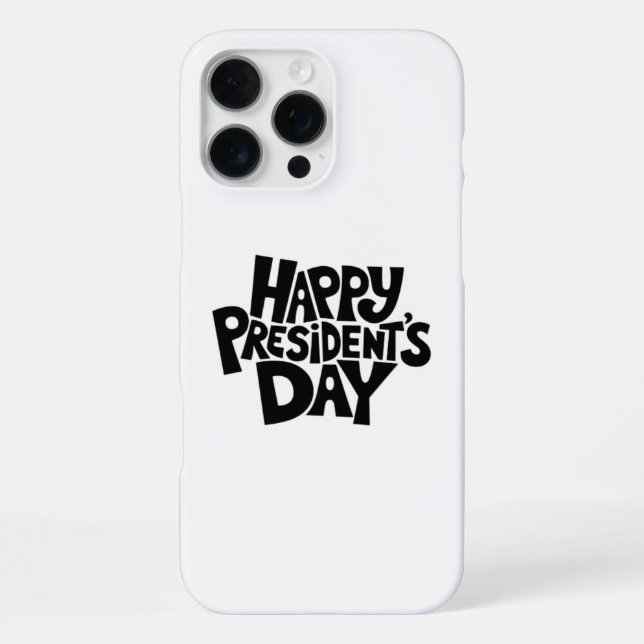 Happy President's Day Classic iPhone Case (Back)