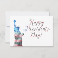 Happy President's Day liberty bokeh