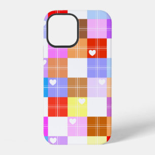 Happy - Pretty In Plaid 13 - iPhone Case