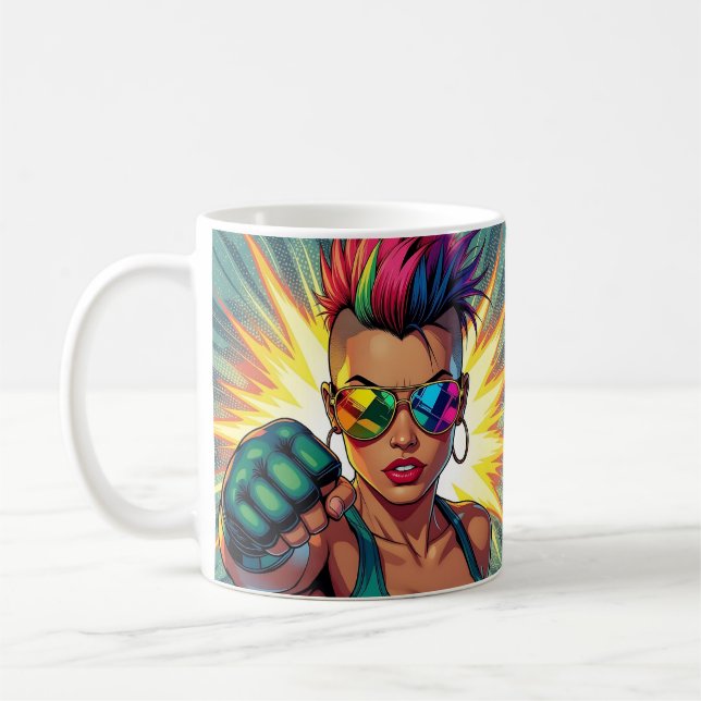 Happy Pride! Lgbtqia+ Month Coffee Mug (Left)