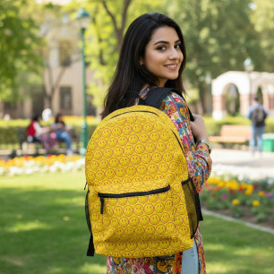Happy Printed Backpack