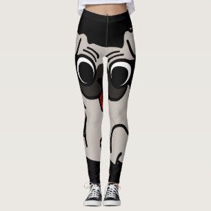 Happy Pug Leggings