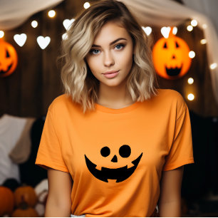 Happy Pumpkin Face Costume T-Shirt