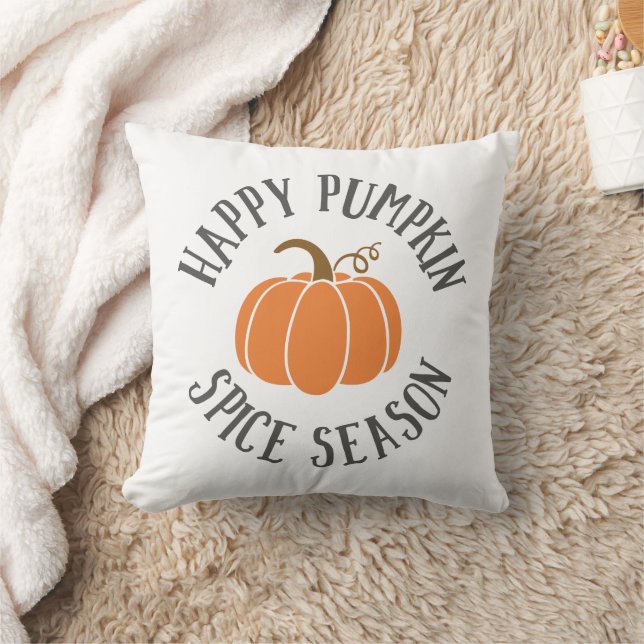 Happy Pumpkin Spice Season Cushion (Blanket)