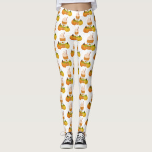 happy pumpkin spice season leggings