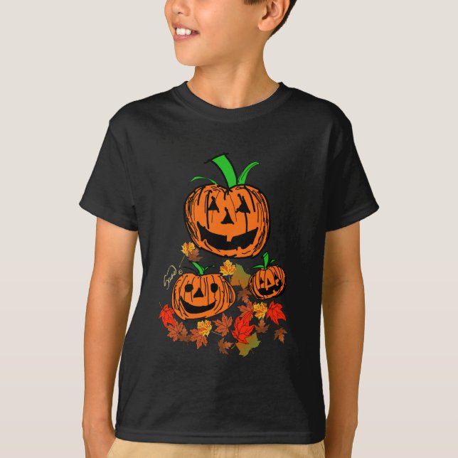Happy Pumpkins t-shirt (Front)