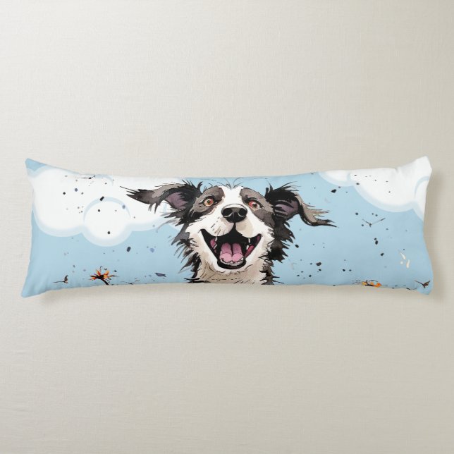 Happy Pup Body Cushion (Front)