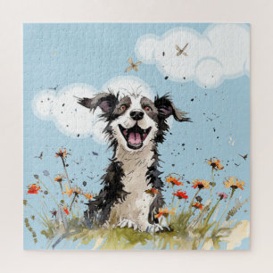 Happy Pup Jigsaw Puzzle