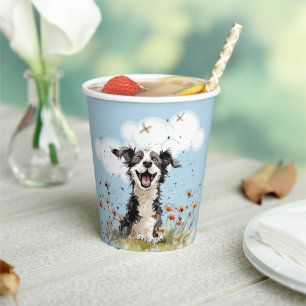 Happy Pup Paper Cups