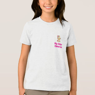 Happy Puppy, Girl, Let's Pawty, 1st Birthday Tri-Blend Shirt