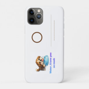 Happy Puppy Hydration Design Case-Mate iPhone Case