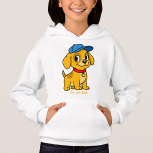 Happy Puppy in Blue Cap
