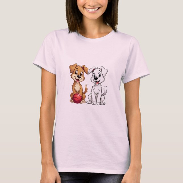 Happy puppy T-Shirt (Front)