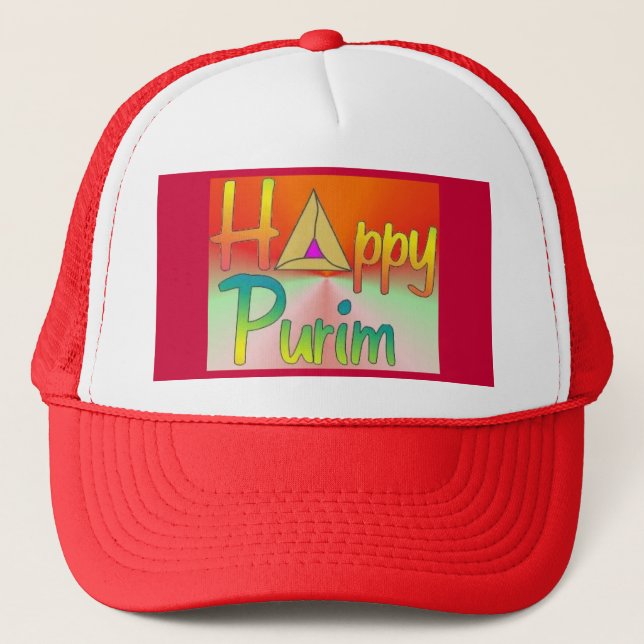 Happy Purim 2 Hat (Front)