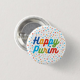 Happy Purim button