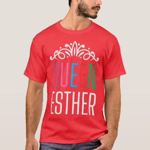 Happy Purim Costume Idea Queen Esther Hebrew Jewis T-Shirt