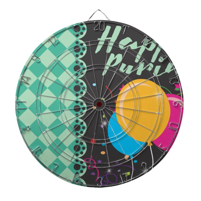 happy purim dartboard (Front)