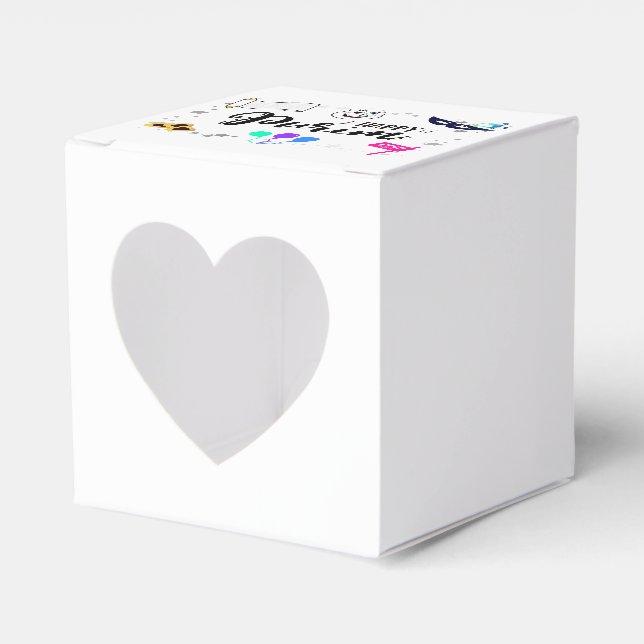 Happy Purim Favour Box (Front Side)
