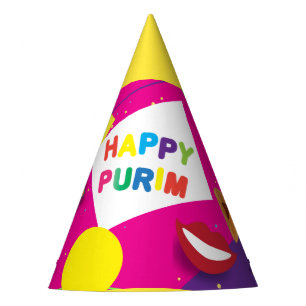 Happy Purim Festival Kids Party Gifts Pattern Hat