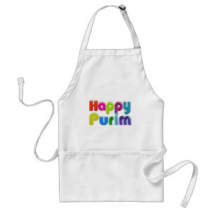 HAPPY PURIM funky Apron