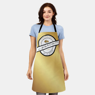 HAPPY PURIM Script Personalised Apron