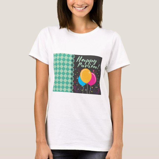 happy purim T-Shirt (Front)
