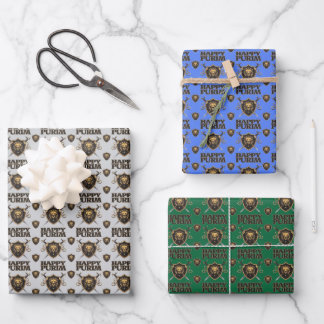 Happy Purim Wrapping Paper Sheets