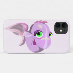 Happy Purple Fish - Case-Mate iPhone Case