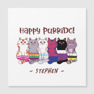 Happy Purride – LGBTQ Pride Cats