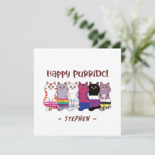 Happy Purride – LGBTQ Pride Cats