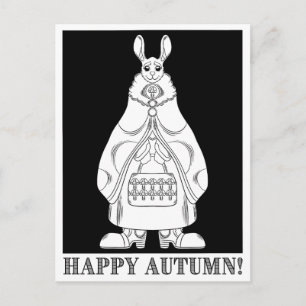 Happy Rabbit Postcard