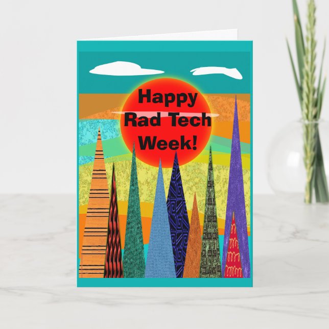 Happy Rad Tech Week Cards (Front)